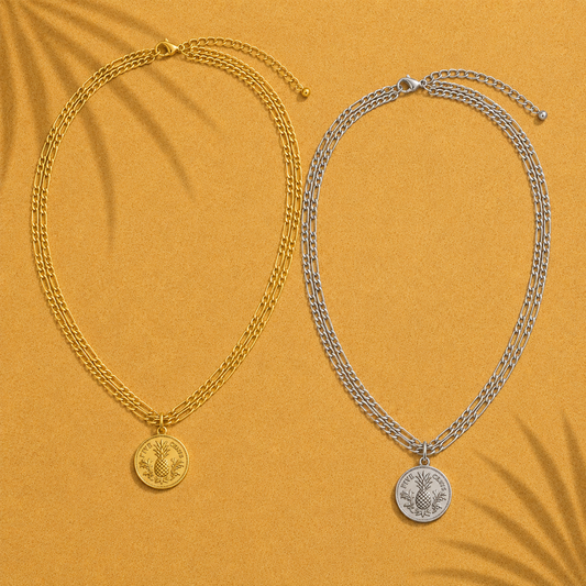 5 cent coin Necklace